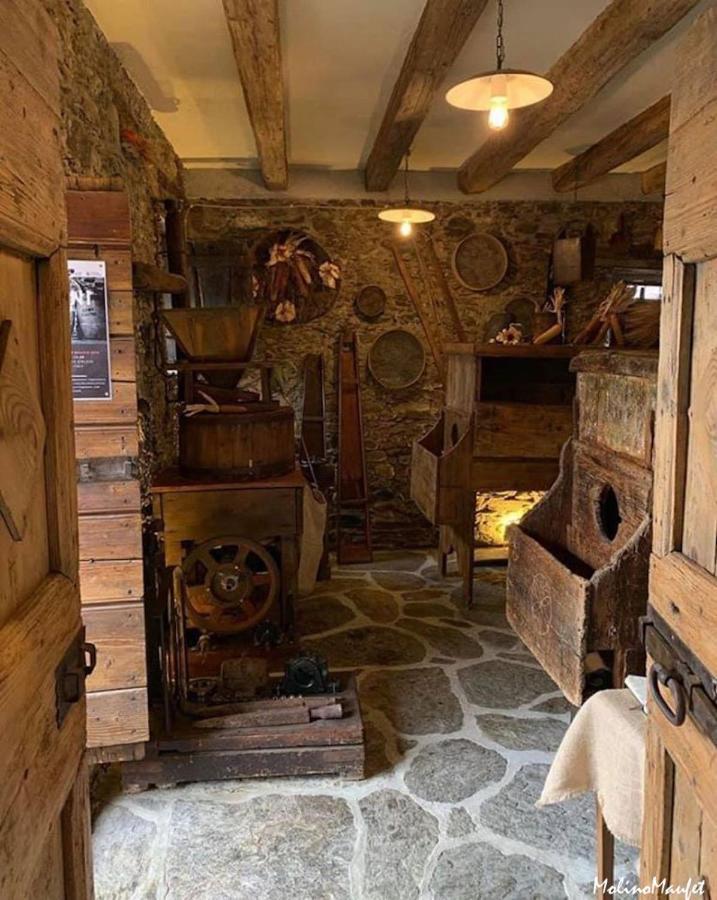 La Roggia - Lake Como Heritage Home In Molino Maufet Watermill - Patio On The Garden Colico Bagian luar foto