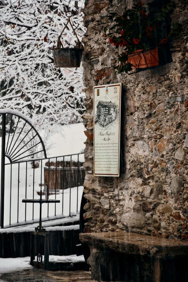 La Roggia - Lake Como Heritage Home In Molino Maufet Watermill - Patio On The Garden Colico Bagian luar foto