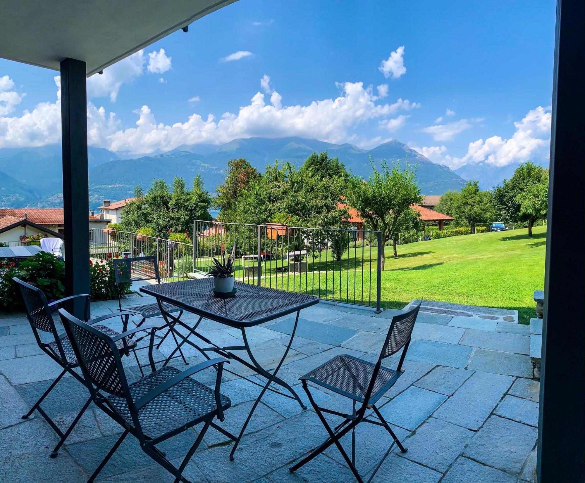 La Roggia - Lake Como Heritage Home In Molino Maufet Watermill - Patio On The Garden Colico Bagian luar foto