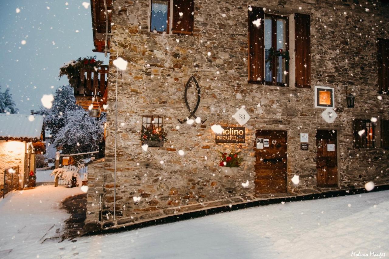 La Roggia - Lake Como Heritage Home In Molino Maufet Watermill - Patio On The Garden Colico Bagian luar foto